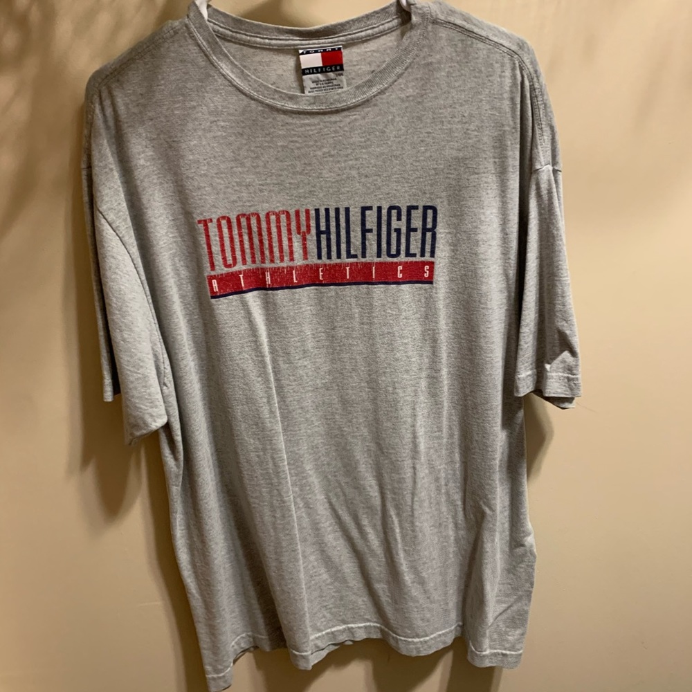 Gray TOMMY HILFIGER ATHLETICS T-shirt